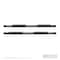 Westin Automotive 19-C RAM 1500 CREW CAB BLACK PRO TRAXX 4 OVAL NERF STEP BARS 21-24085 - alternate 1